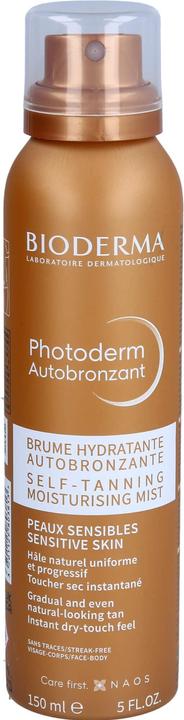 Bioderma Photoderm Selbstbräuner Feuchtigkeitsnebel 150ml (Selbstbräunungsserum, 150 ml)