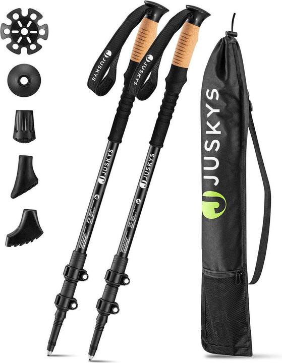 Produktbild Juskys Nordic Walking Stöcke (65 -135 cm)