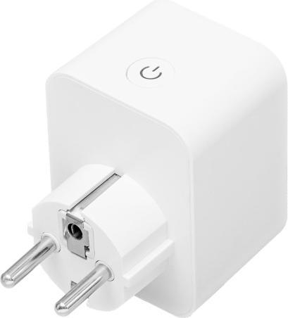 Actual product image Deltaco Smart Home indoor socket outlet with consumption monitor