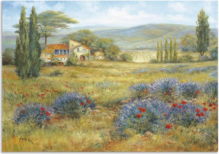 Actual product image Artland Provence lavender meadow T4CI (100 x 70 cm)