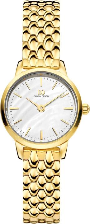 Danish Design Dänisches Design Tidlã¸s weinen Mini Gold Perlemor IV71Q1268 (Analoguhr)