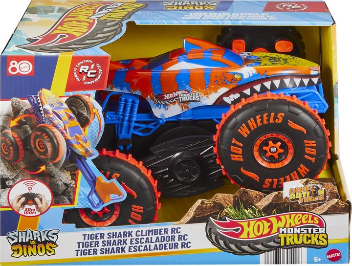 Hot Wheels Monster Trucks R/C Tiger Shark Climber 1:15