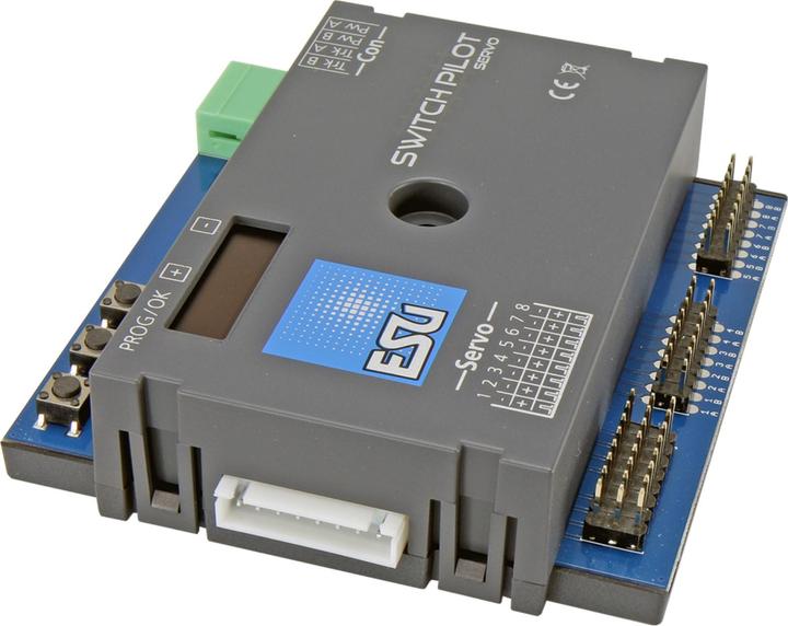 Produktbild ESU SwitchPilot 3 Servo,8-fach,DCC/MM,OLED,RC-Feedback