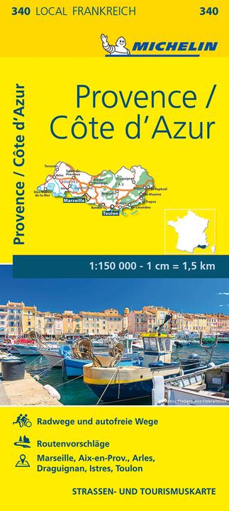 Immagine prodotto Michelin Kt.0340 Provenza - Costa Azzurra