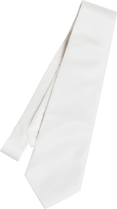 Produktbild Ideen Seidenkrawatte P08, weiss, 9,5x140 cm