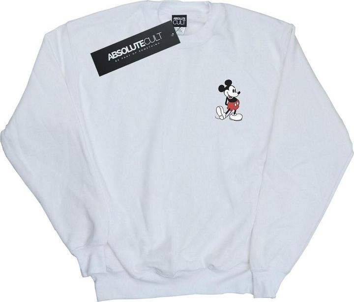 Actual product image Disney Boys Mickey Mouse Kickin Retro Chest Sweatshirt (140, 146)