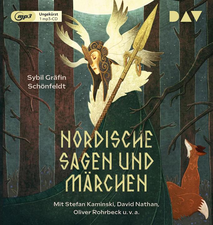 D.A.V. Contes et légendes nordiques (mp3) (Sybil Comtesse Schönfeldt, Justin Hernandez, Mélanie Pukass, Stefan Kaminski, David Nathan, Cathlen Gawlich, Simon Hunter, Allemand)