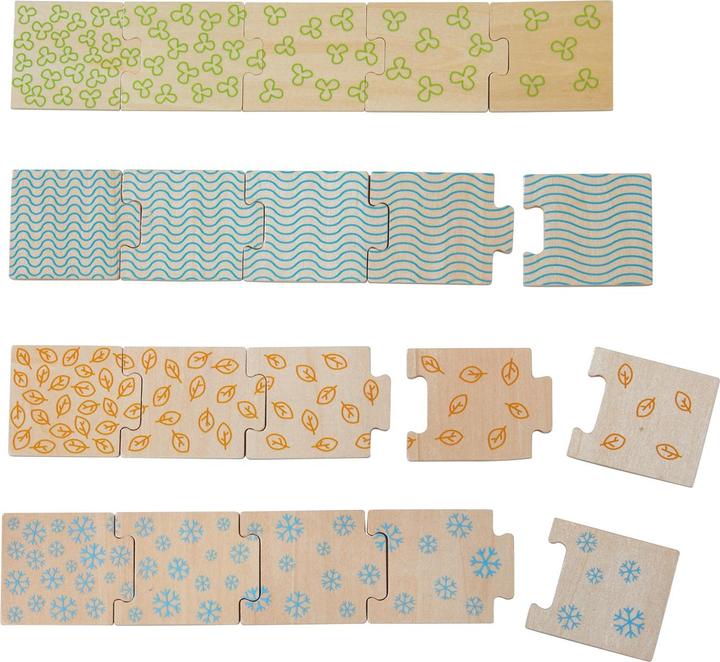 Image du produit Haba Jeu d'association des saisons (20 pièces)