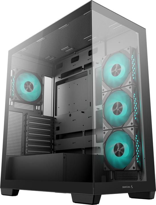 Immagine prodotto NoName CG580 4F (schwarz, Tempered Glass x 2) (ATX, mATX, ITX)
