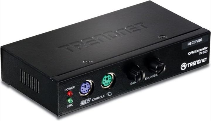Actual product image Trendnet RJ-45, USB A/B, VGA