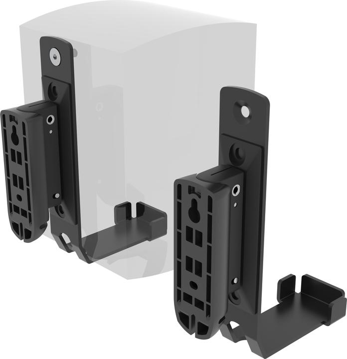 SoundXtra Support mural pour Samsung HW-Q930/990 (1 paire, Installation murale, Pivotant, Inclinable)