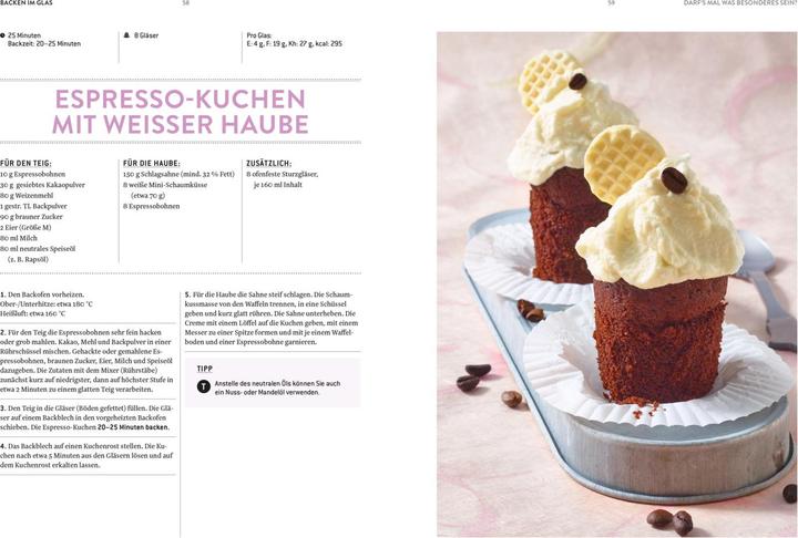 Actual product image Dr. Oetker Backen im Glas (German, Dr. Oetker, 2016)