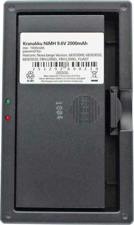 Image du produit AccuCell Chargeur adapté à la batterie NiMH et plus ancienne Hetronic Nova FBH1200, 6830303000