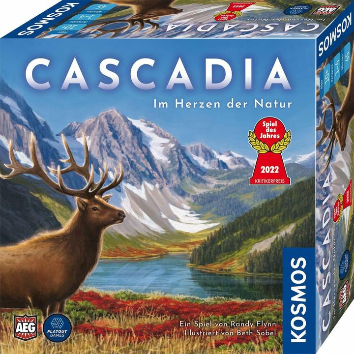 Kosmos Familienspiel Cascadia – Im Herzen der Natur (German)