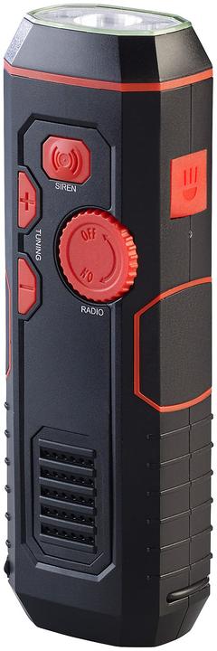 Actual product image Infactory Dynamo FM radio and torch with 120 dB siren, USB charging function (FM)