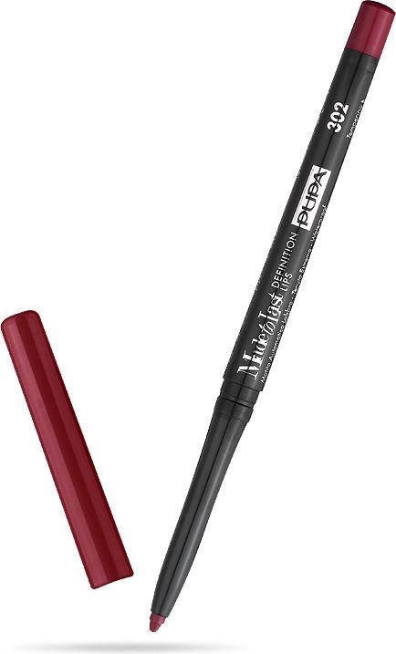 Actual product image Pupa Milano Made to Last Definition Lips Chic Burgundy (302)
