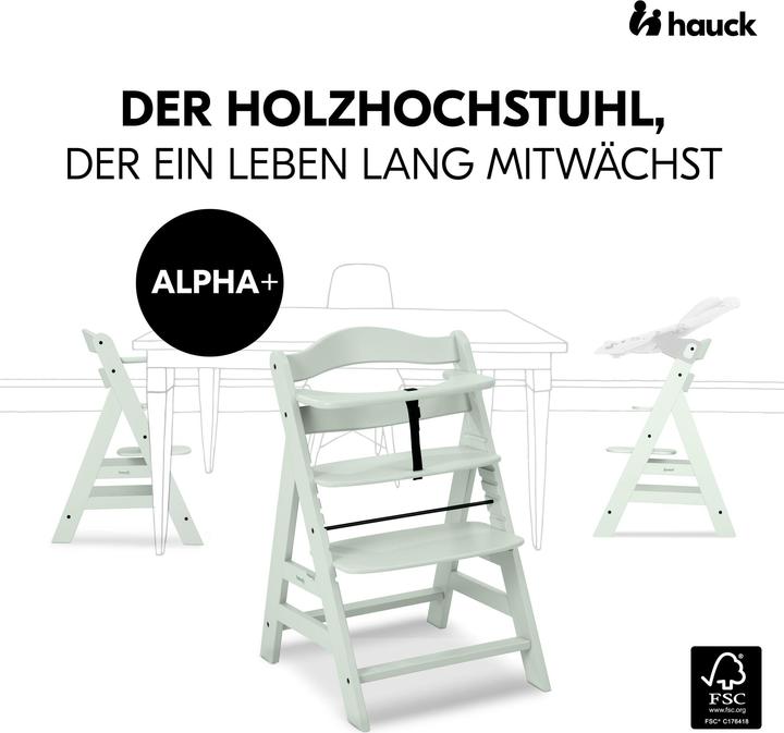 Produktbild Hauck Alpha+ Mint (Hochstuhl)