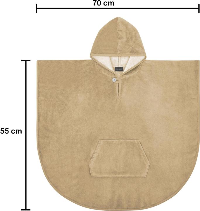 Produktbild Normani Weicher Kinder Badeponcho (55 cm x 70 cm) (70 C)