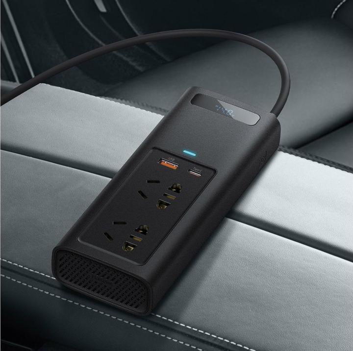 Actual product image Baseus In-car inverter