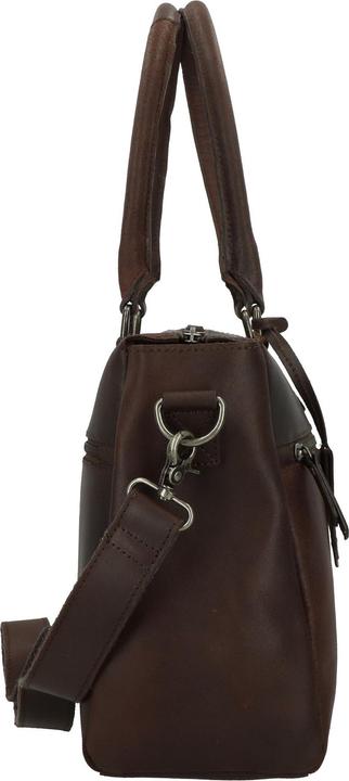 Produktbild Burkely On The Move Laptopbag 15,6 Zipper Inclusief Powerbank - aktetas - Bruin (17 l)