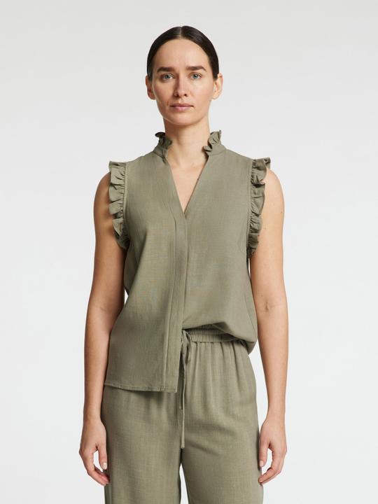 Produktbild Selected Femme Slfviva Sl Ruffle Top Noos (40)