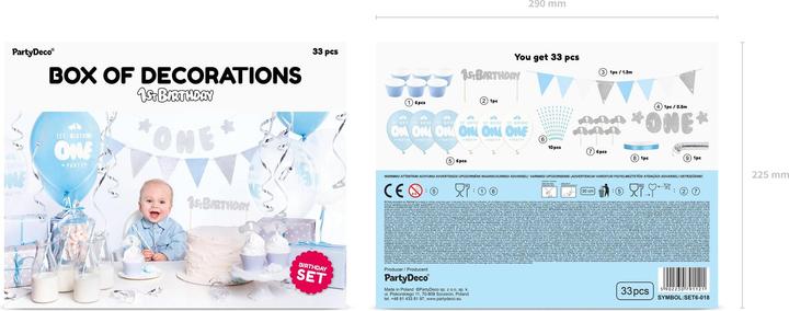 Image du produit Partydeco Kit 1er anniversaire