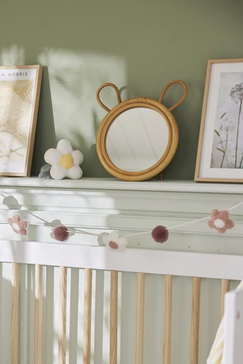 Image du produit Vertbaudet Miroir de table pour enfants OURS, rotin