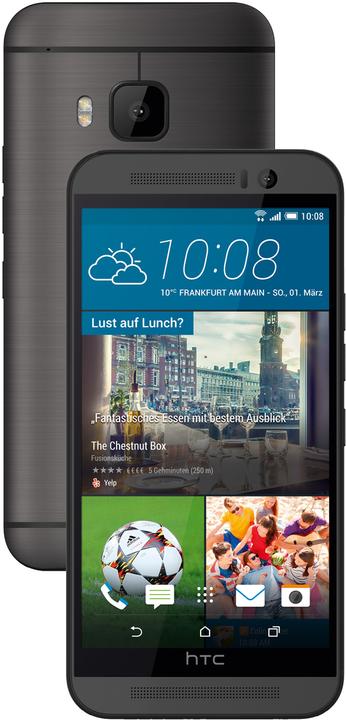 Actual product image HTC One M9 (32 GB, Gunmetal Grey, 5", Single SIM, 20 Mpx, 4G)