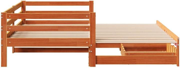 Image du produit VidaXL Lit de jour Extensible avec tiroirs (90 x 190 cm)