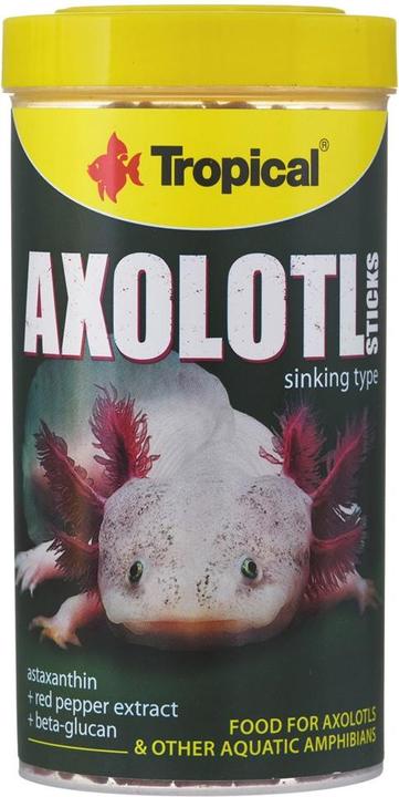 Immagine prodotto Tropical Bastoncini per Axolotl - Cibo per Axolotl - 135g (250 ml)