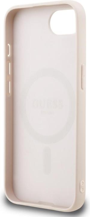 Actual product image Guess HC PU 4G Small 4G Classic Case für Apple iPhone 16e - pink (Apple iPhone 16e)