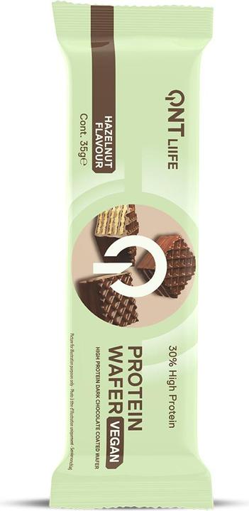 Actual product image QNT Vegan Protein Wafer Hazelnut (Hazelnut, 1 pcs., 38 g)