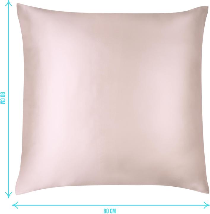 Produktbild Aspero Satin Kissenbezug 80x80 cm Enna - 9055 (Duvetbezug, 80 x 80 cm)