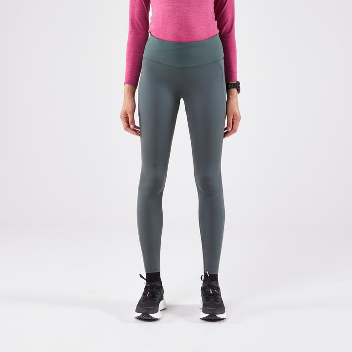 Produktbild Kiprun Lauftights lang Damen - Run 500 Warm grün (W35)