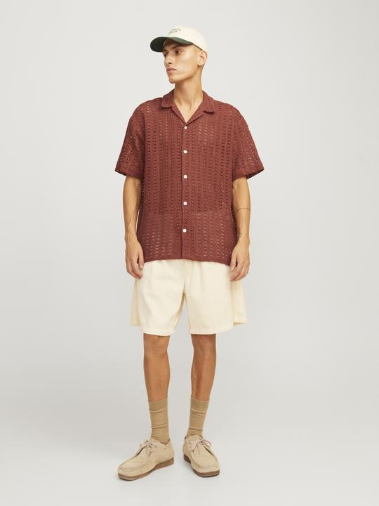 Produktbild Jack & Jones Jorcrochet Shirt Resort Ss Styd24 (L)