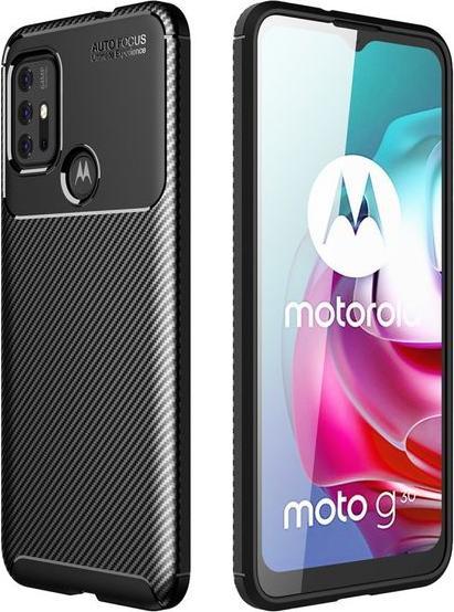 Produktbild MU Style Carbon Fiber TPU Softcase Series (Motorola Moto G30)