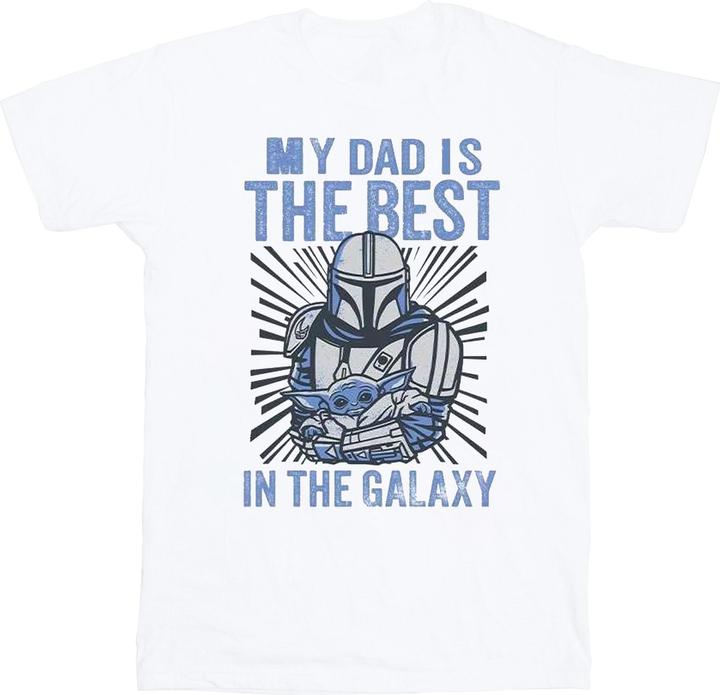 Star Wars Mandalorian Best Dad TShirt Jungen