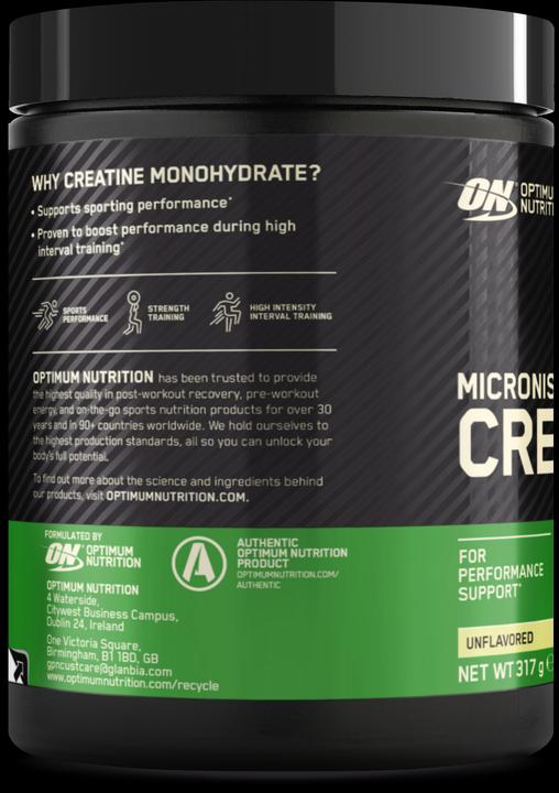 Actual product image Optimum Nutrition Creatine Powder (1 Piece, Powder, 317 g)