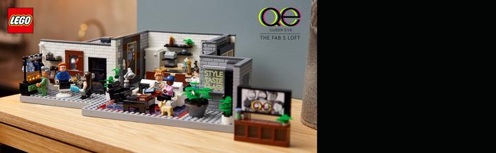 Immagine prodotto LEGO Qeer Eye- Il loft dei Fab 5 (10291, LEGO Creator Expert, Set LEGO rari)
