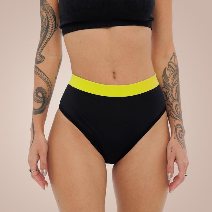 Produktbild Weekiss High Waist Lemon Periodenunterwäsche (XXL)