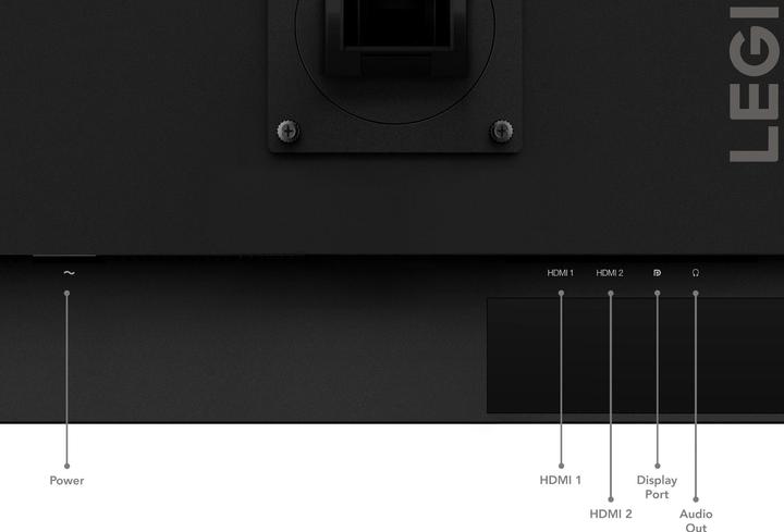 Actual product image Lenovo Legion R27qe (2560 x 1440 pixels, 27")