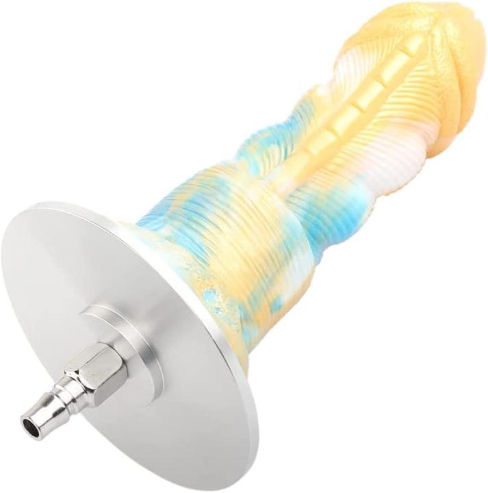 Produktbild Fredorch Saugnapf Adapter mit Schnelladapter fuer Sex Maschine Silberfarben