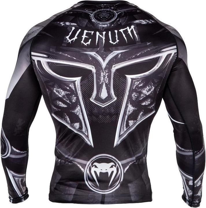 Immagine prodotto Venum Gladiator 3.0 Rashguard - Nero-Bianco - Maniche Lunghe (XL)