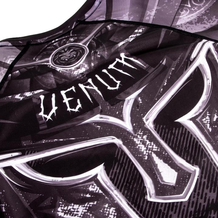 Immagine prodotto Venum Gladiator 3.0 Rashguard - Nero-Bianco - Maniche Lunghe (XL)