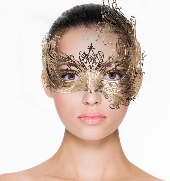 Actual product image Easytoys Venetian openwork mask