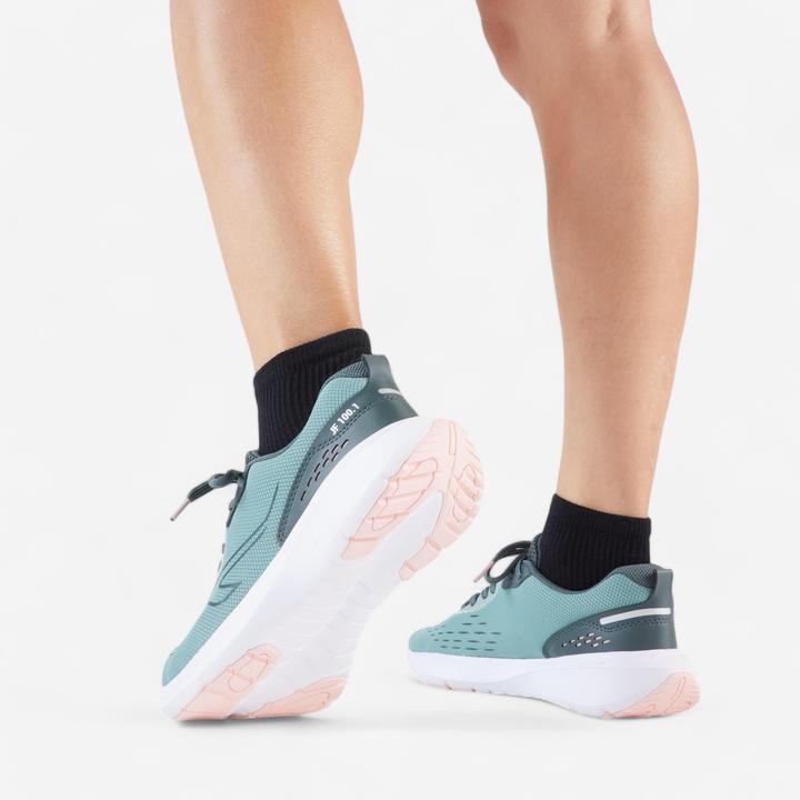 Image du produit Kiprun Chaussures de Running Femme, Jogflow 190.1 Vert Rose (40)