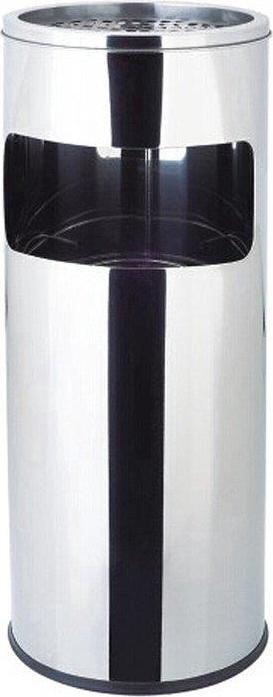 Actual product image Okko ROUND TRASH BIN WITH ASHTRAY T-Y0617S