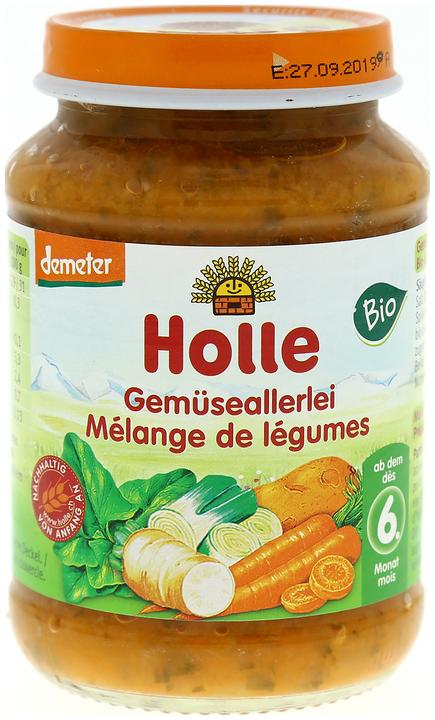 Immagine prodotto Holle Patate Piselli e zucchine (190 g)