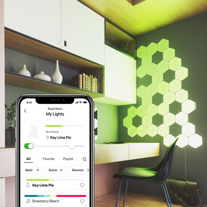 Produktbild Nanoleaf Shapes Hexagons Starter Kit (15x) (100 lm)