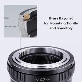 Actual product image K&F Concept Bajonettadapter - M42 / Sony E